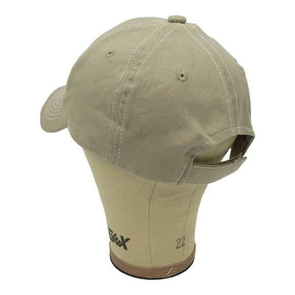 Summit Truck Group Khaki Strapback Cap Trucker Baseball Hat Embroidered Logo - Picture 10 of 12
